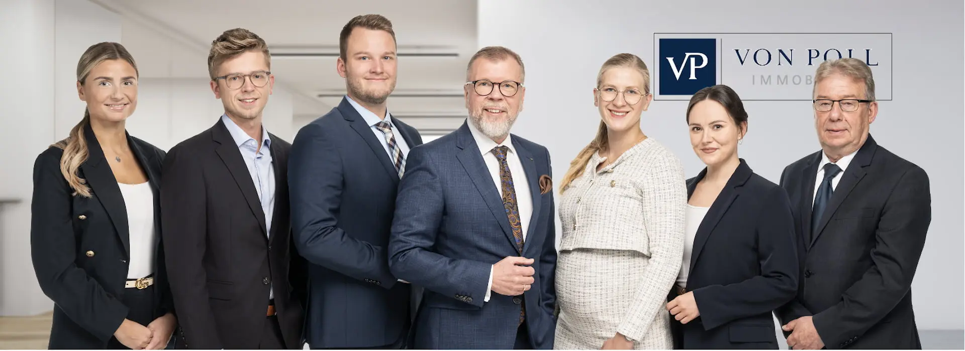 Teambild VON POLL IMMOBILIEN Bad Bentheim