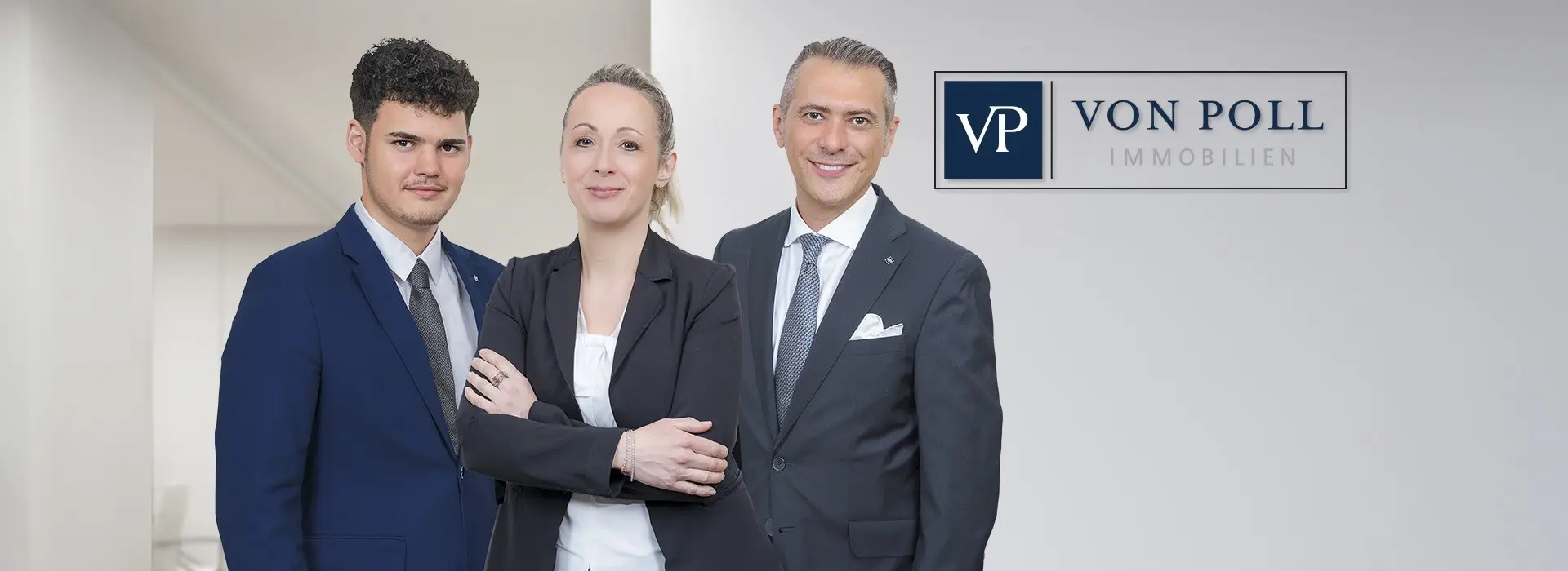 VON POLL IMMOBILIEN – Immobilienmakler Bad Nauheim – Teambild