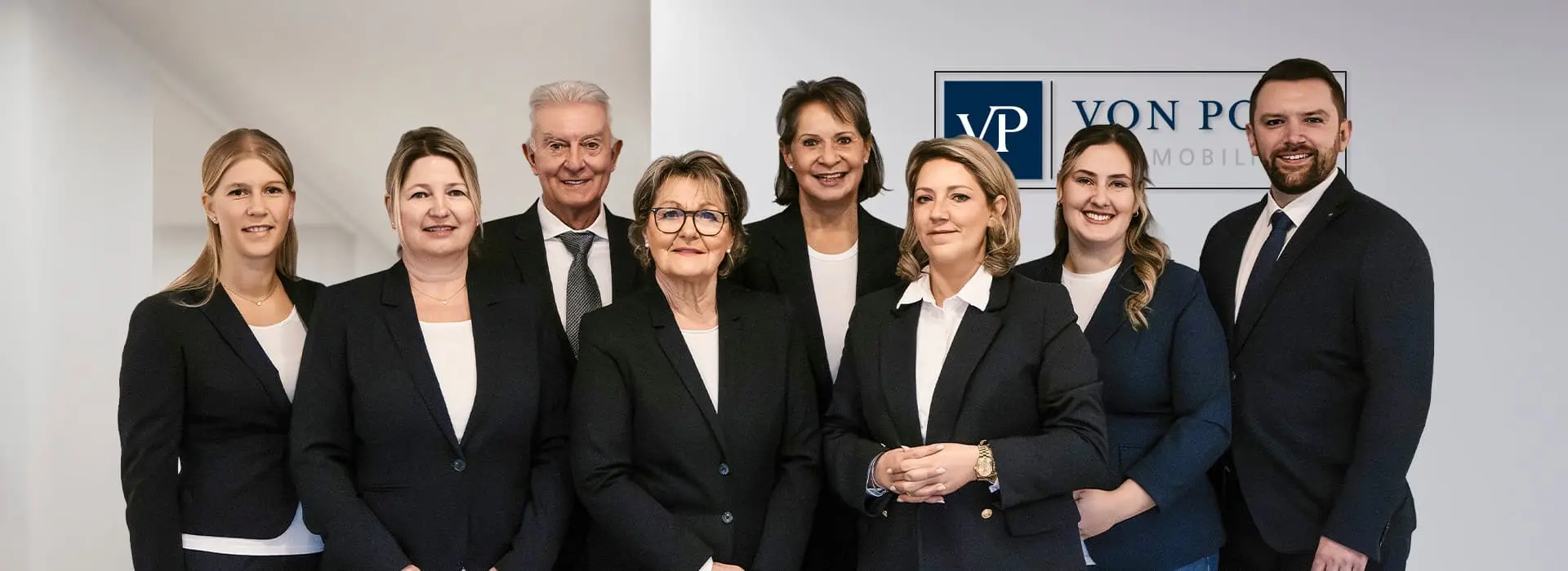 VON POLL IMMOBILIEN – Immobilienmakler Bensheim – Teambild