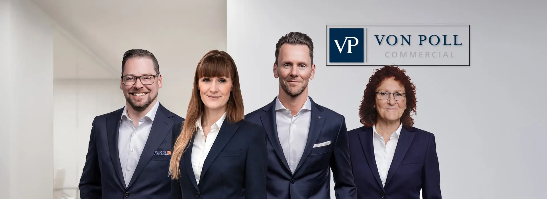 VON POLL IMMOBILIEN – Gewerbeimmobilienmakler Bremen – Teambild