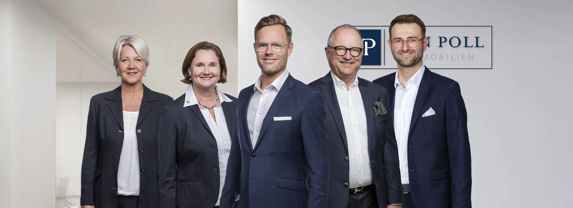 VON POLL IMMOBILIEN – Immobilienmakler Bremen – Teambild