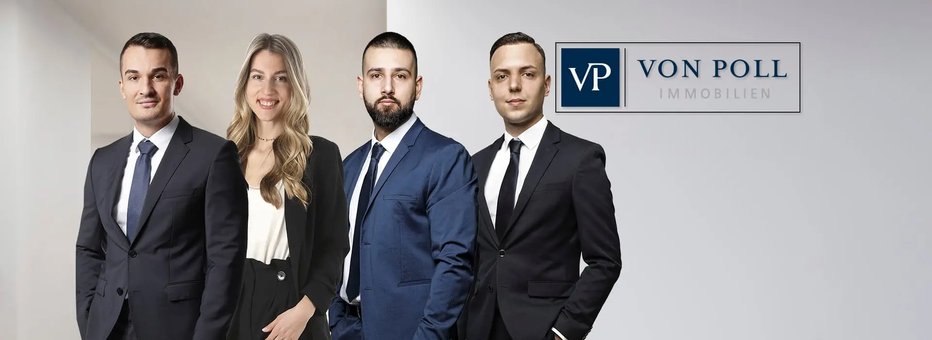 VON POLL IMMOBILIEN – Immobilienmakler Bruchsal – Teambild