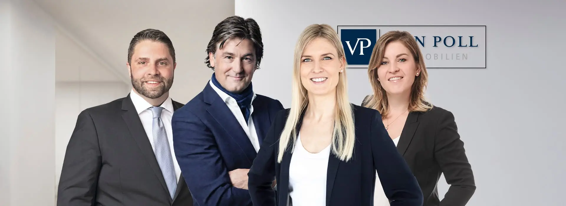 Teambild VON POLL IMMOBILIEN Dachau