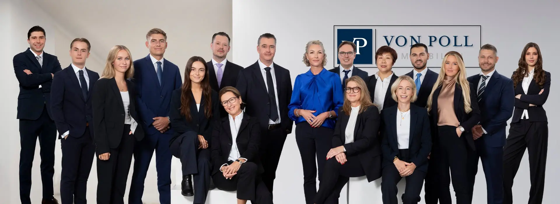 VON POLL IMMOBILIEN – Immobilienmakler Düsseldorf – Teambild