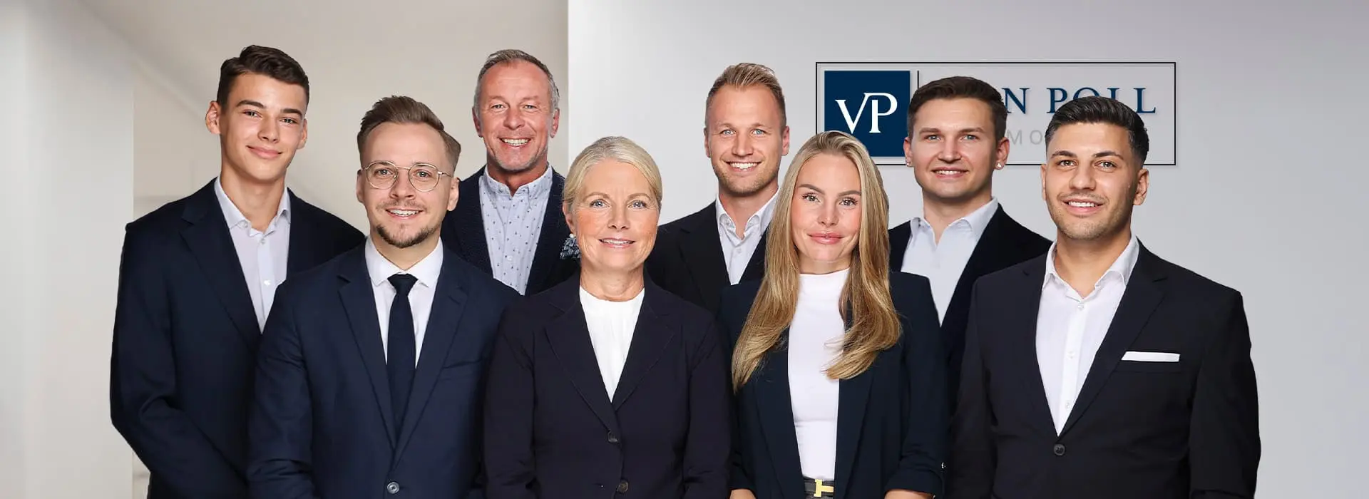 Teambild VON POLL IMMOBILIEN Erkner
