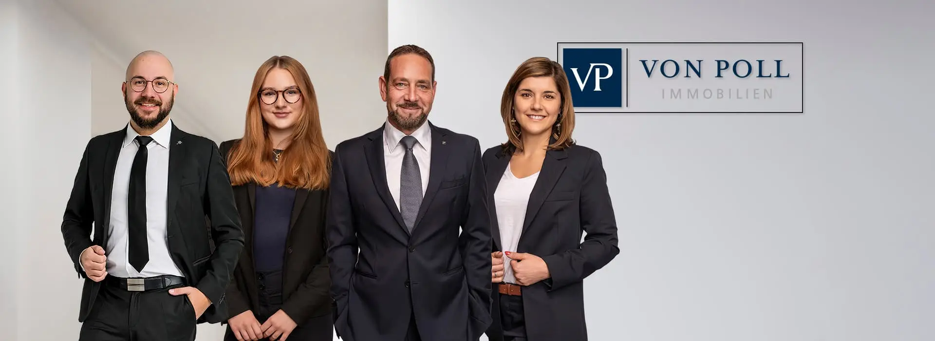 Teambild VON POLL IMMOBILIEN Fürth