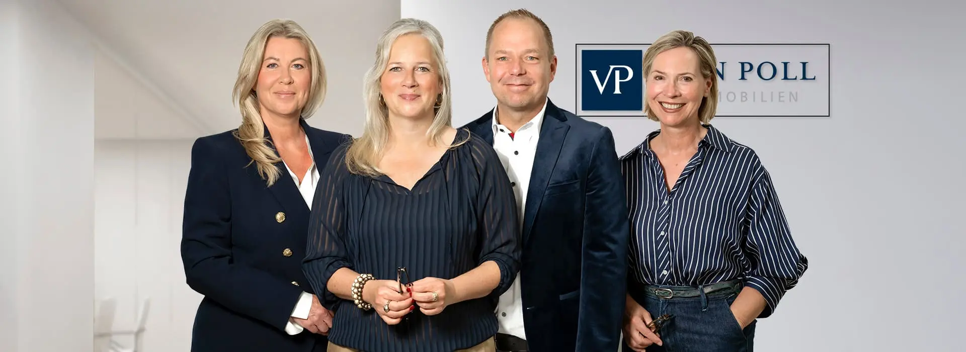 VON POLL IMMOBILIEN - Immobilienmakler Hamburg-Walddörfer - Teambild