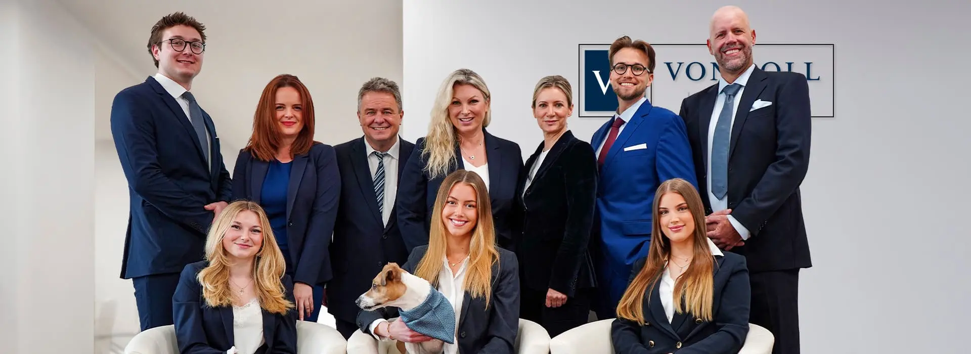 Teambild VON POLL IMMOBILIEN Hürth