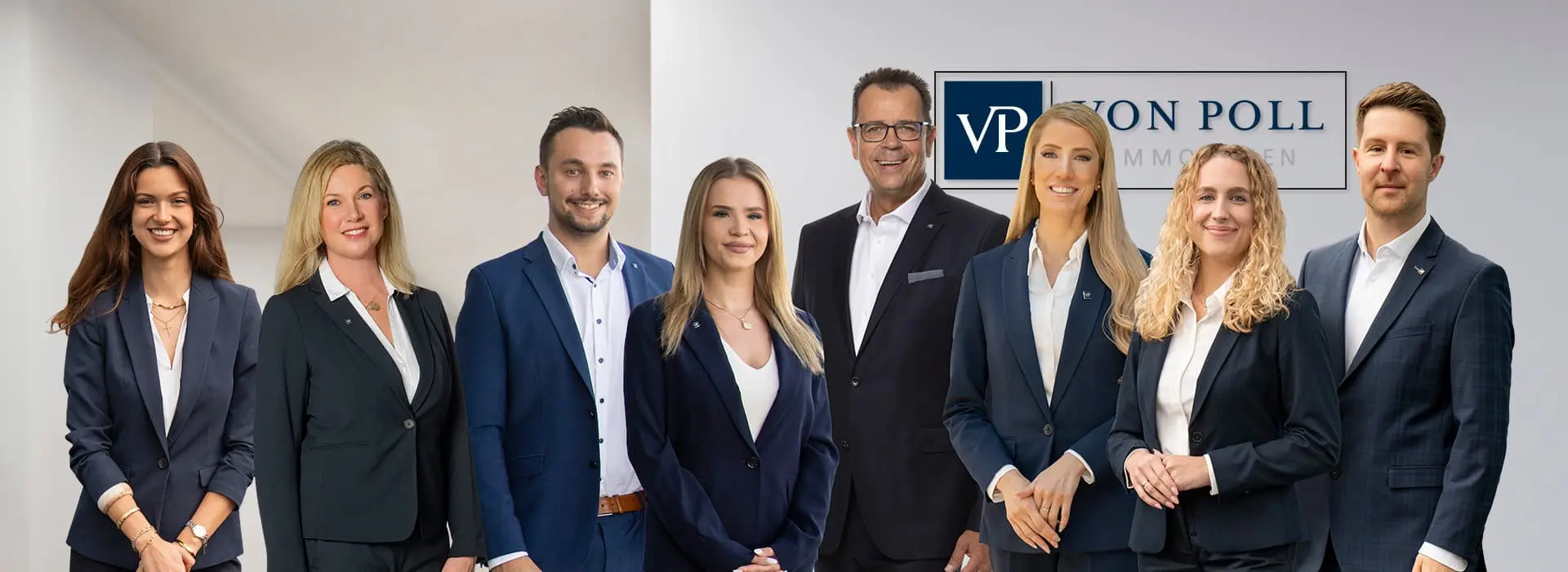 VON POLL IMMOBILIEN – Immobilienmakler Köln-Lindenthal – Teambild