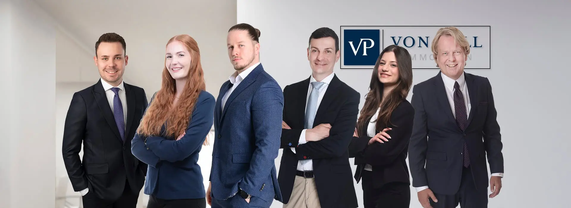 VON POLL IMMOBILIEN – Immobilienmakler Norderstedt – Teambild