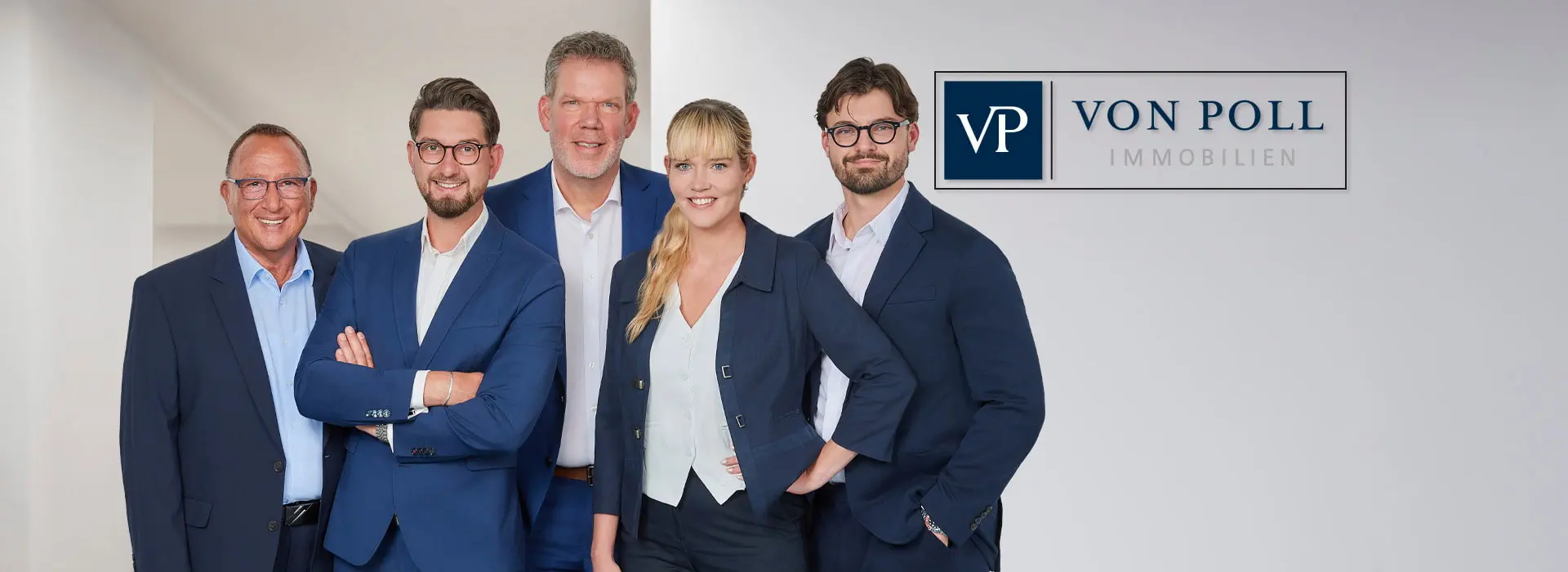 Teambild VON POLL IMMOBILIEN Passau