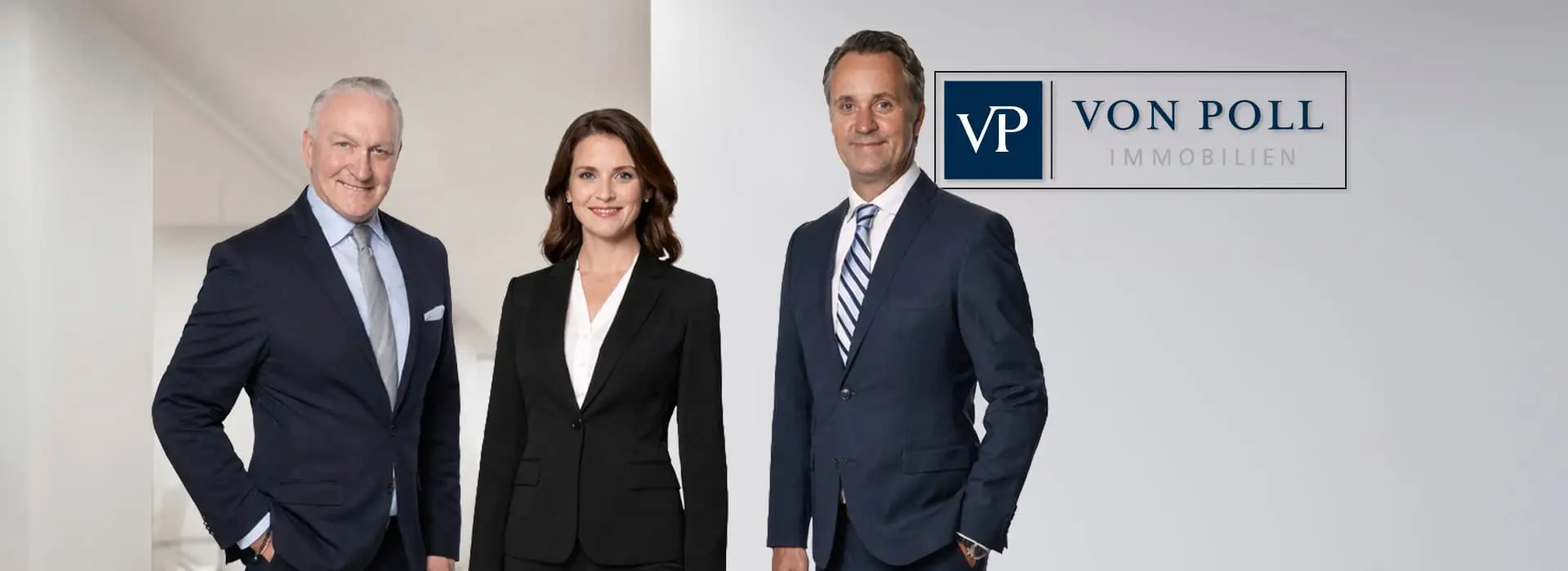 VON POLL IMMOBILIEN – Immobilienmakler Ratingen und Mettmann – Teambild