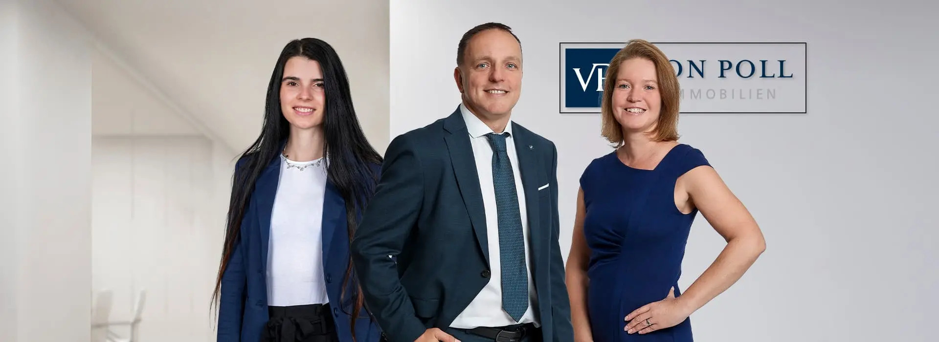VON POLL IMMOBILIEN – Immobilienmakler Senftenberg – Teambild