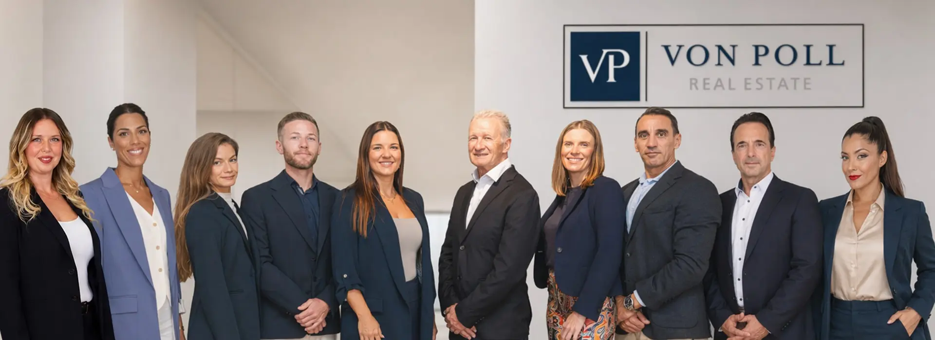 VON POLL IMMOBILIEN – Immobilienmakler Teneriffa Süd – Teambild