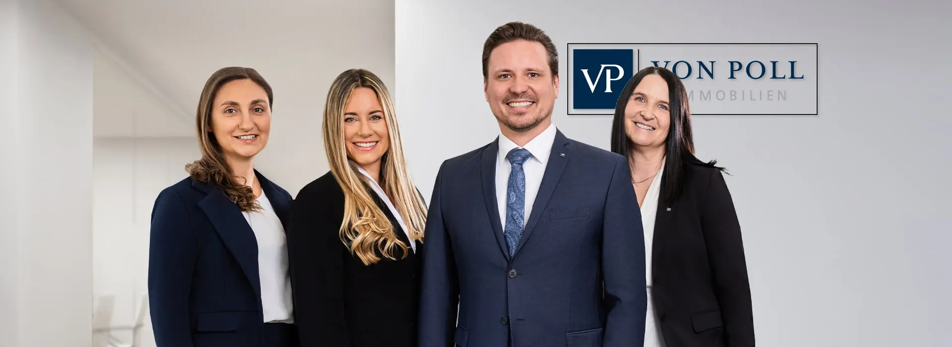 VON POLL IMMOBILIEN – Immobilienmakler Ulm – Teambild