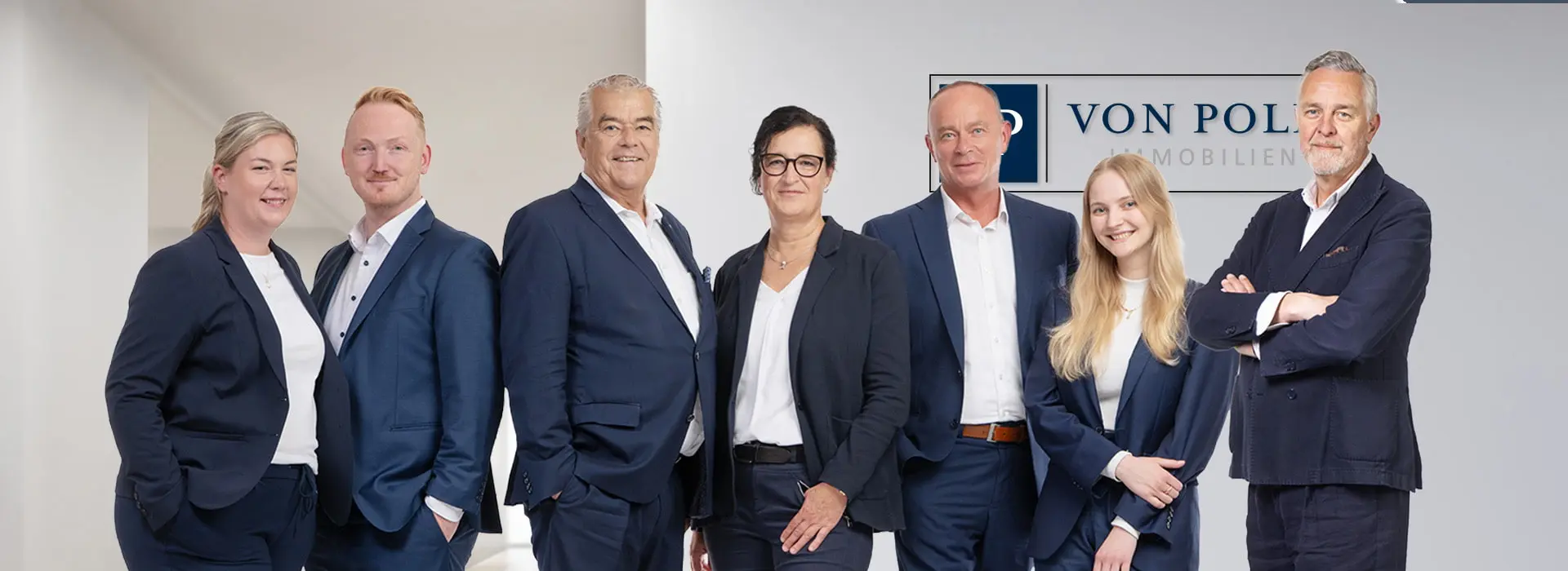 VON POLL IMMOBILIEN – Immobilienmakler Wilhelmshaven – Teambild