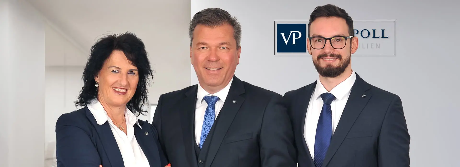VON POLL IMMOBILIEN – Immobilienmakler Nürnberger Land – Teambild