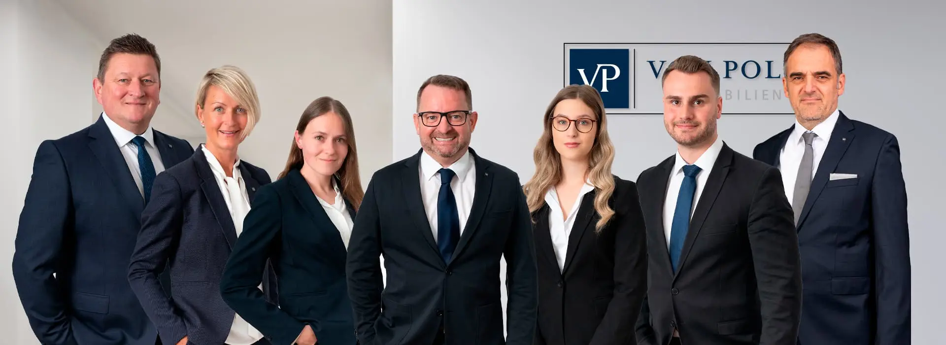 VON POLL IMMOBILIEN – Immobilienmakler Hof (Saale) und Wunsiedel – Teambild