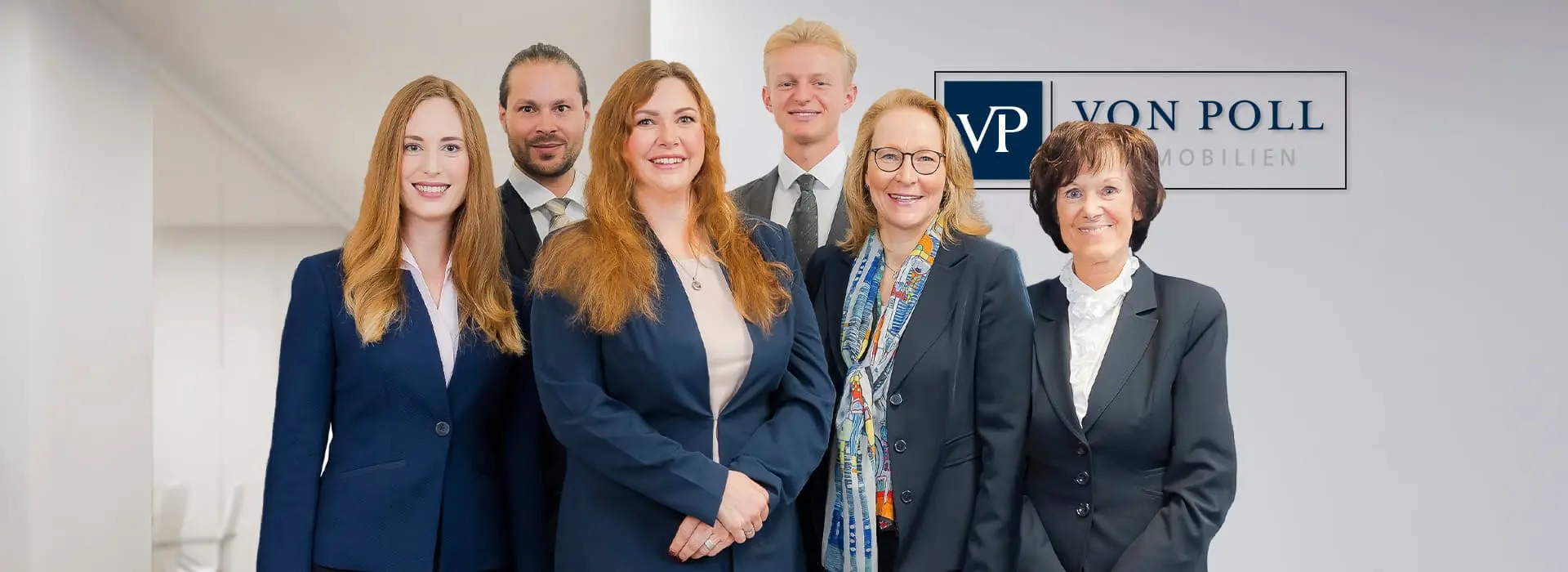 VON POLL IMMOBILIEN – Immobilienmakler Neu-Anspach – Teambild