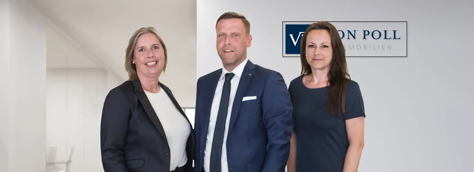 VON POLL IMMOBILIEN – Immobilienmakler Lüneburg – Teambild