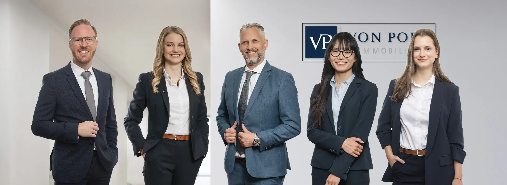 VON POLL IMMOBILIEN – Immobilienmakler Lörrach – Teambild