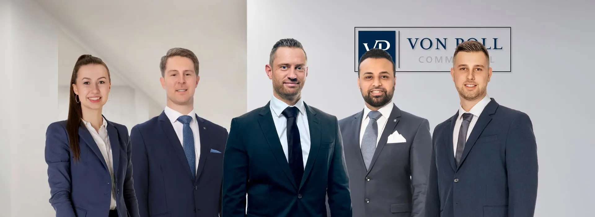 VON POLL COMMERCIAL – Gewerbeimmobilienmakler Köln – Teambild