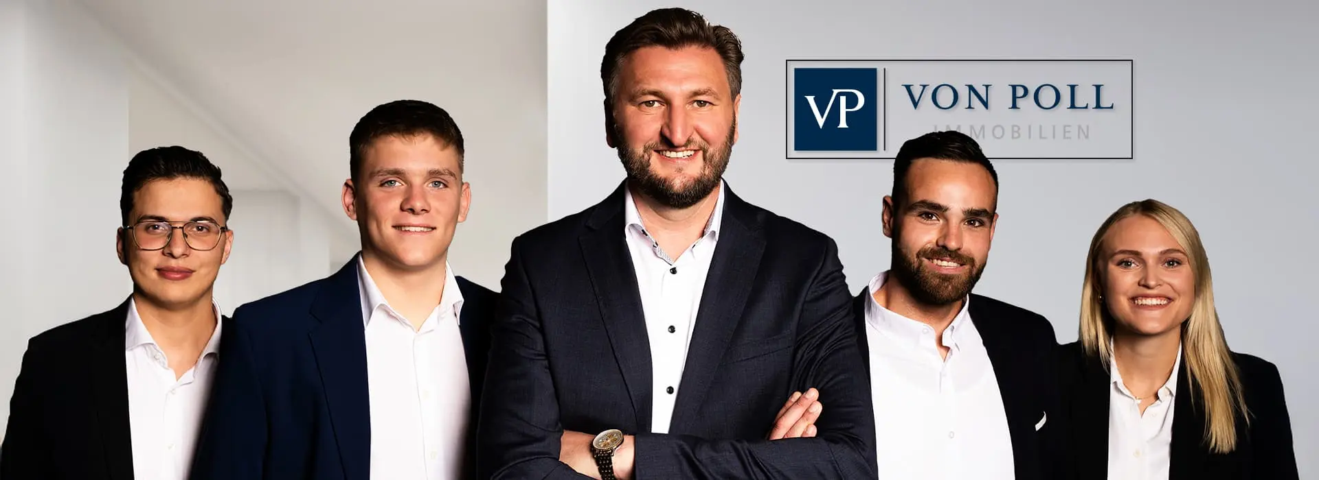VON POLL IMMOBILIEN – Kitzingen Immobilienmakler – Teambild