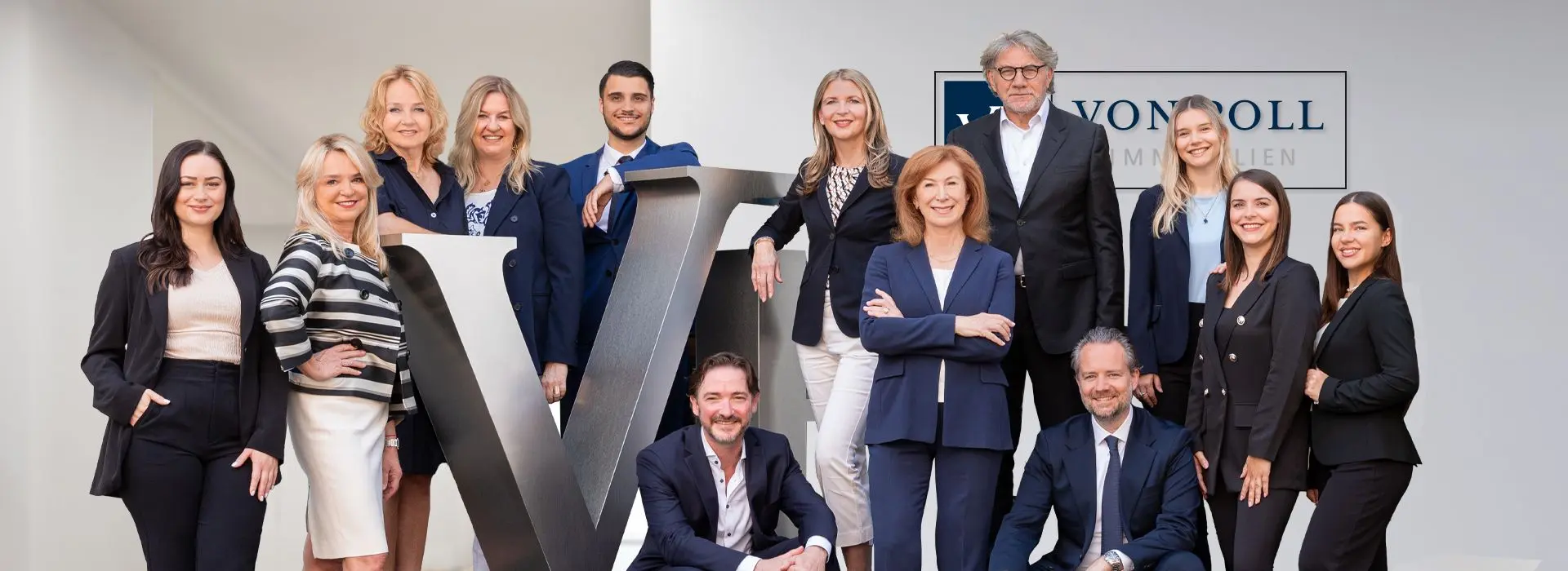 Teambild VON POLL IMMOBILIEN Frankfurt - Westend
