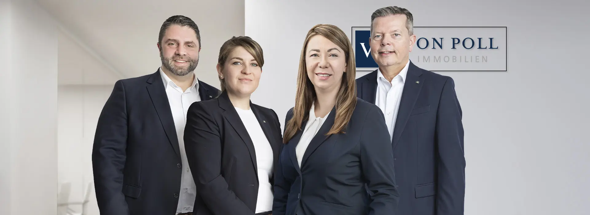 VON POLL IMMOBILIEN – Immobilienmakler Ismaning – Teambild