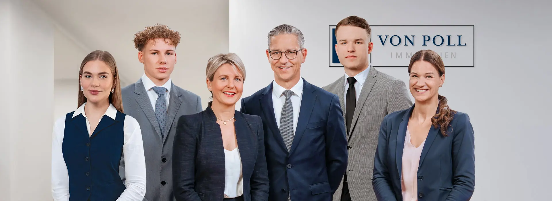VON POLL IMMOBILIEN – Immobilienmakler Rostock – Teambild