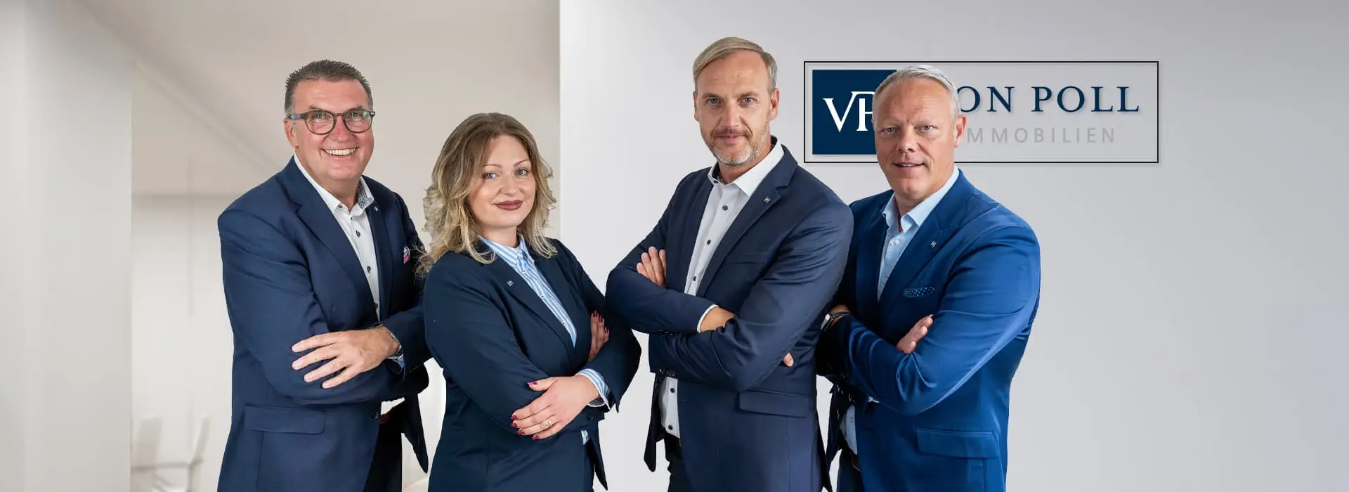 VON POLL IMMOBILIEN – Immobilienmakler Bad Salzuflen – Teambild