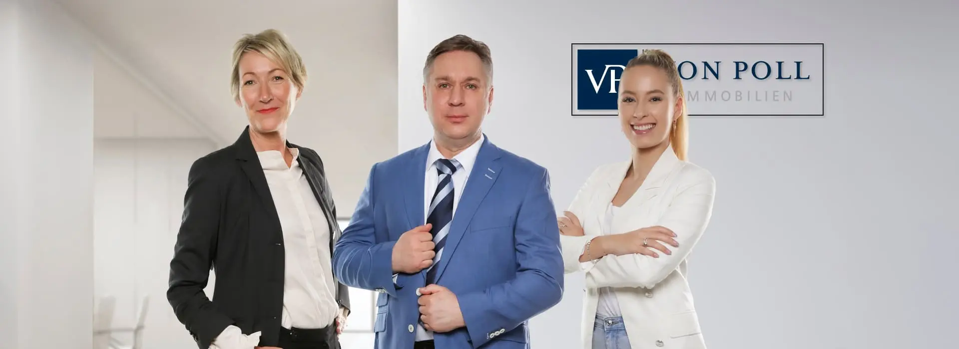 VON POLL IMMOBILIEN – Immobilienmakler Hohen Neuendorf – Teambild
