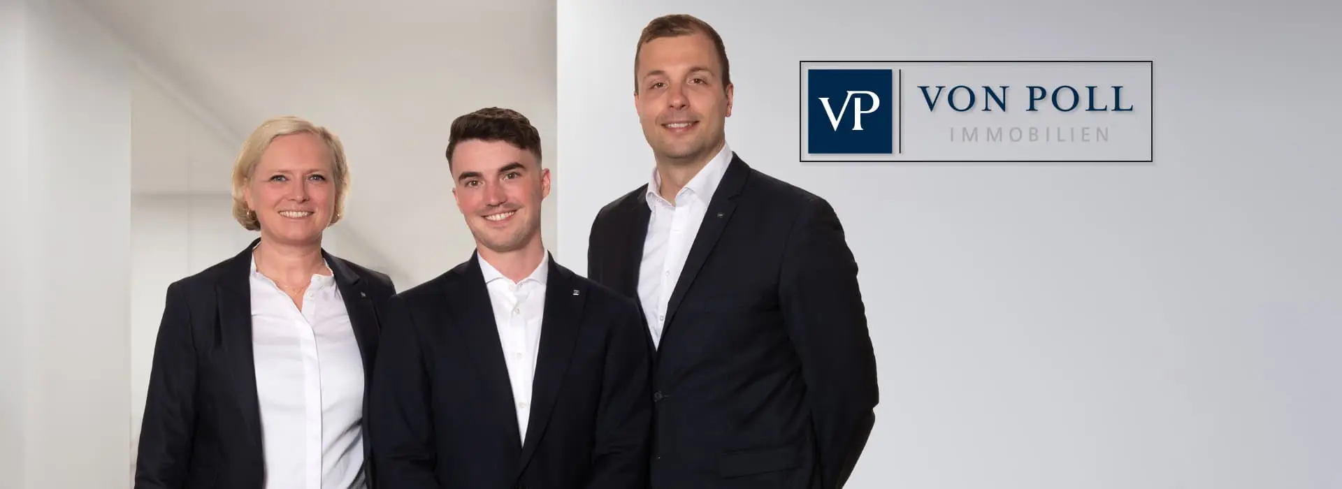 Teambild VON POLL IMMOBILIEN Hamburg – Wandsbek