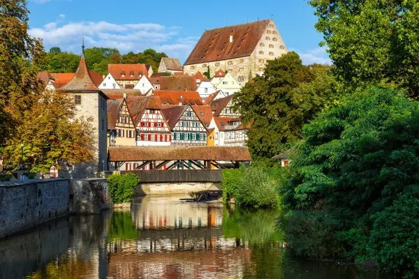 Fachwerkhäuser in Schwäbisch Hall
