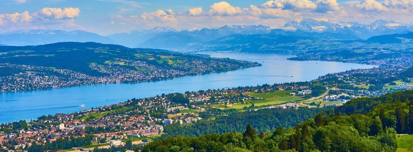 Zürichsee in der Schweiz