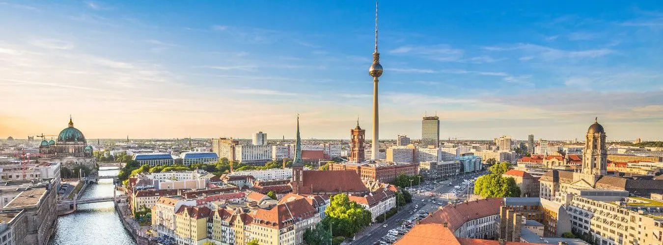 Panorama Ansicht von Berlin