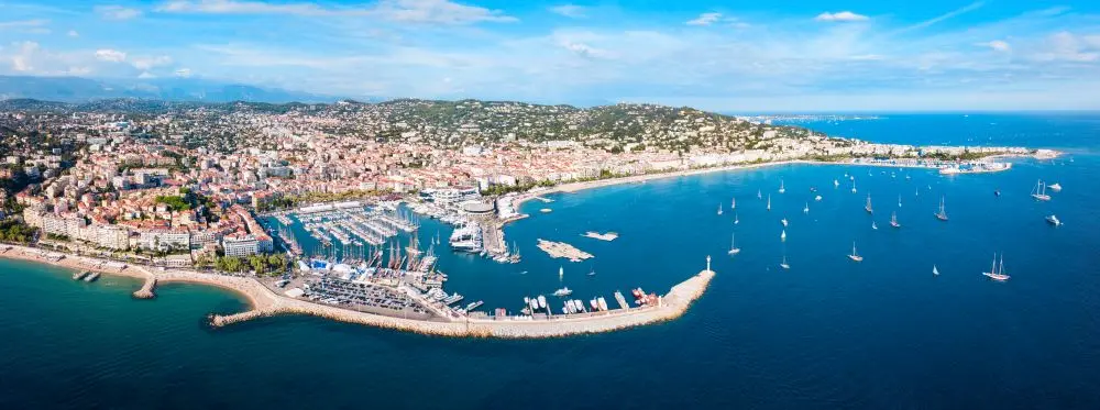 Küste von Cannes
