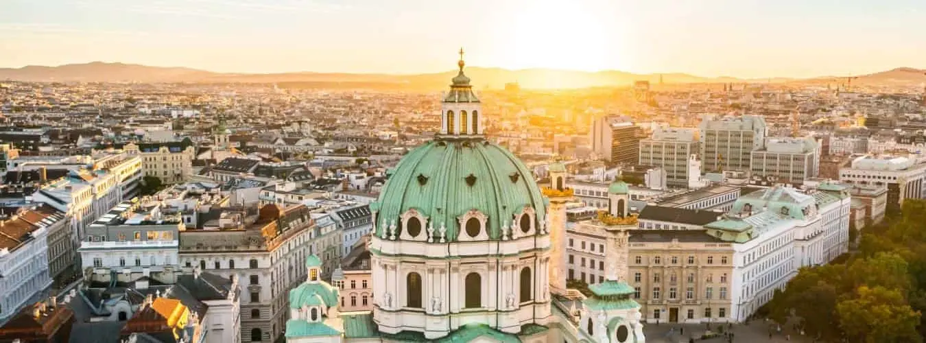 Blick über Wien