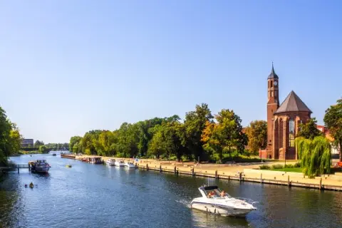 Brandenburg an der Havel Uferansicht