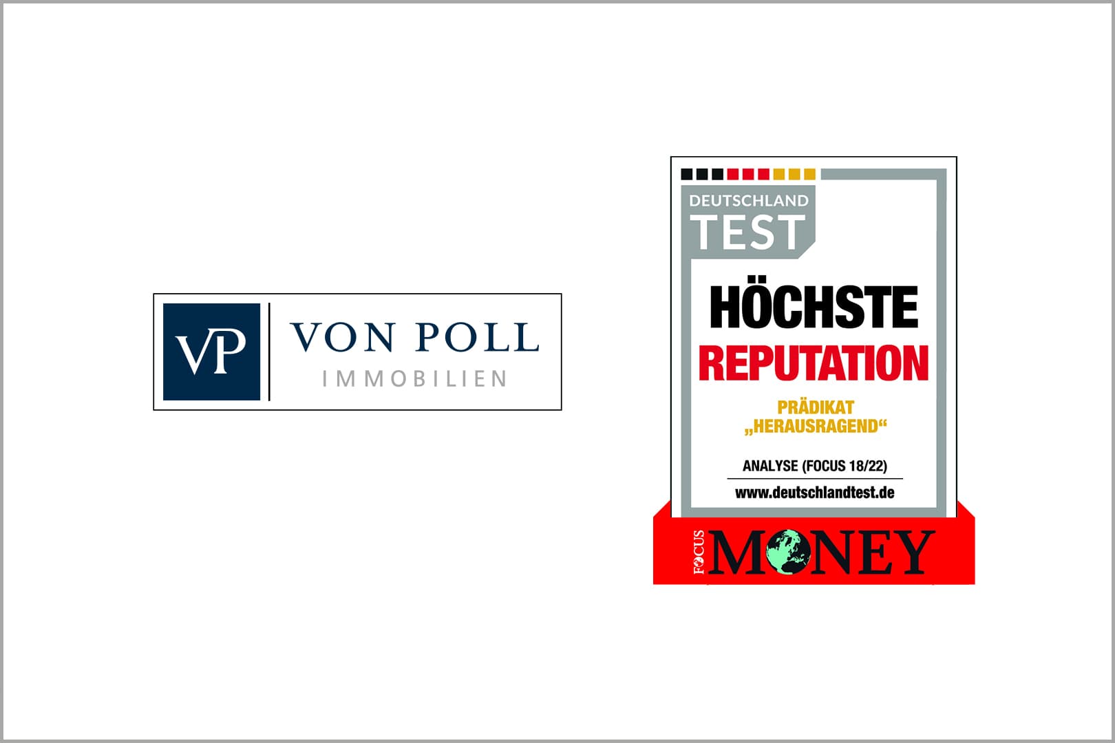Focus Siegel "Höchste Reputation"
