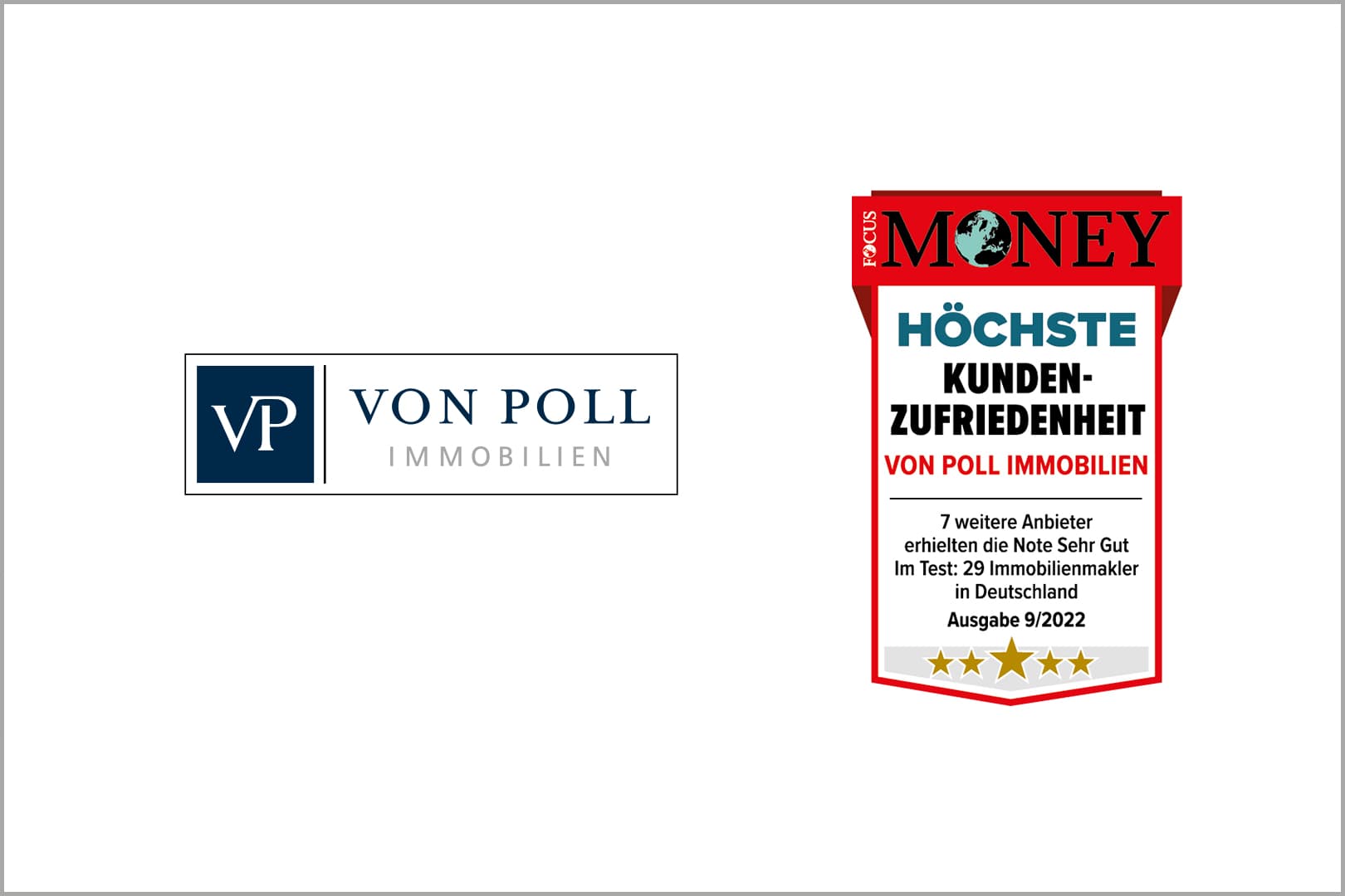 Qualitätssiegel „Höchste Kundenzufriedenheit 2022“