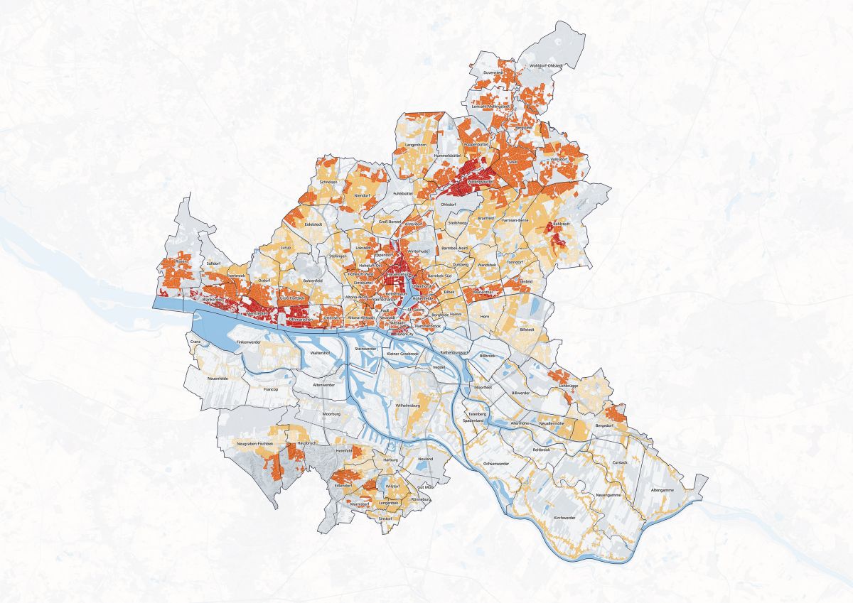 Wohnlagenkarte Hamburg