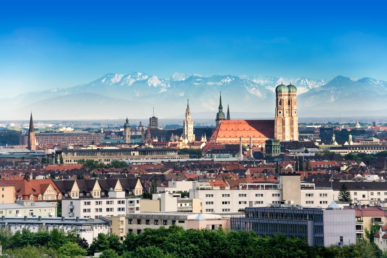 Blick über München