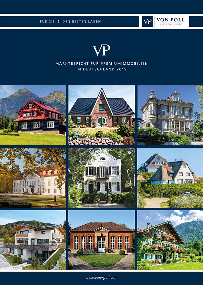 VON POLL IMMOBILIEN – Pressebericht – Marktbericht Premiumimmobilien Deutschland 2019