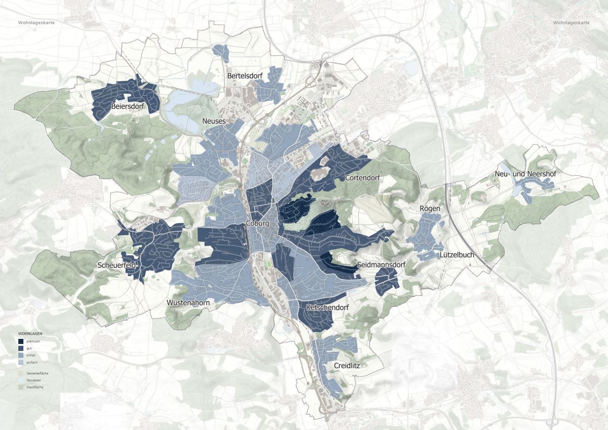 VON POLL IMMOBILIEN – Pressebericht – Marktbericht Coburg - Analyse Zeitraum 2012 - 2021