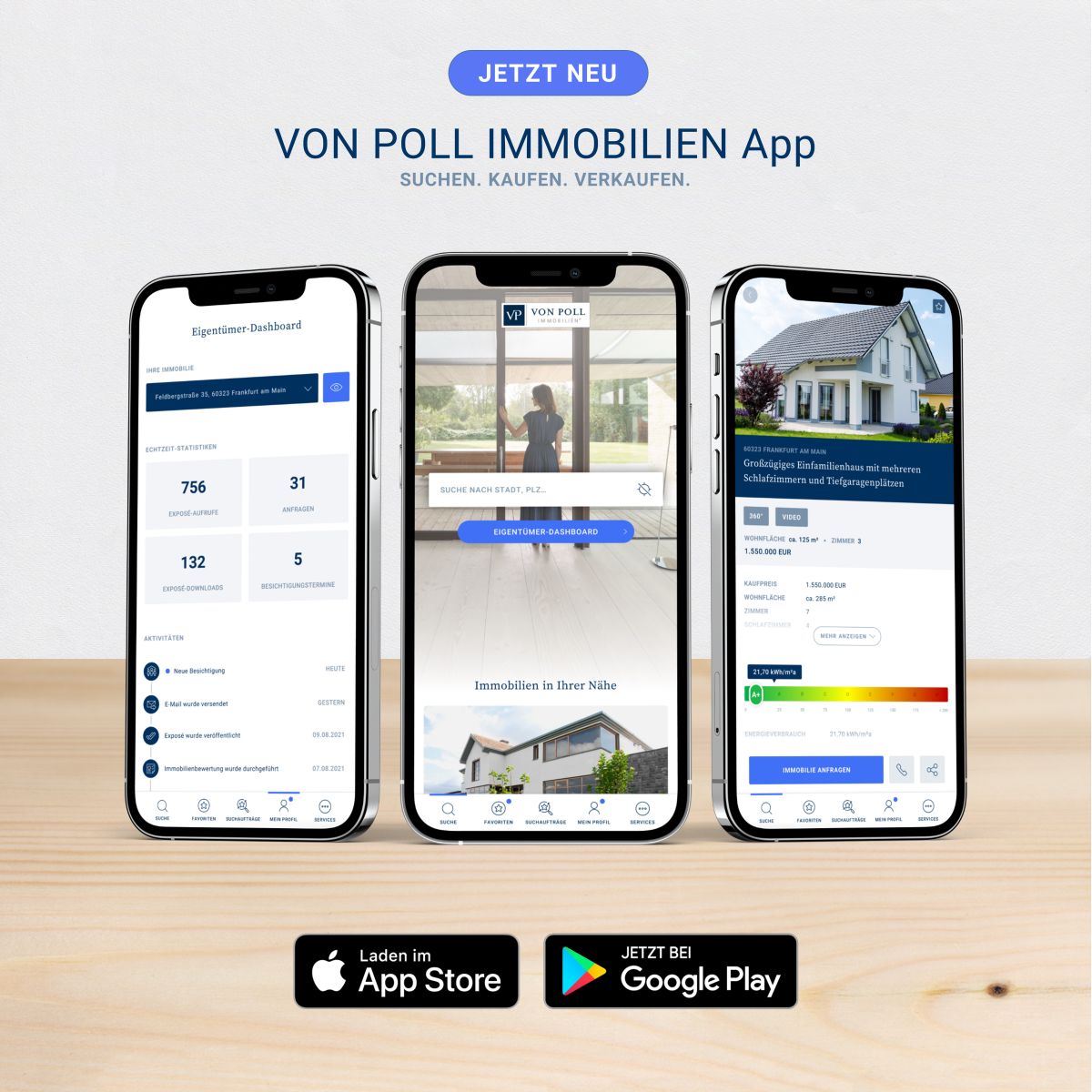 VON POLL IMMOBILIEN – Pressebericht – VON POLL IMMOBILIEN präsentiert neue Immobilien-App