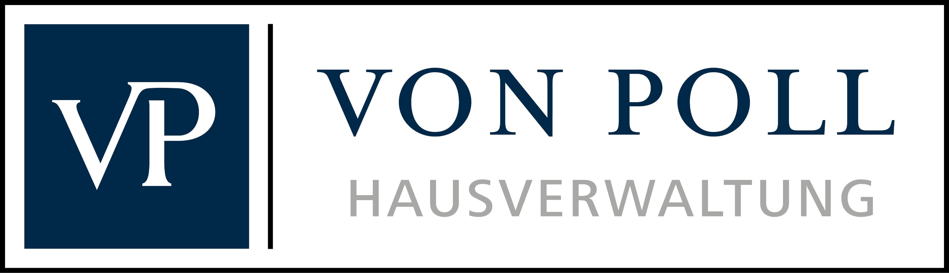 Logo der VON POLL Hausverwaltung