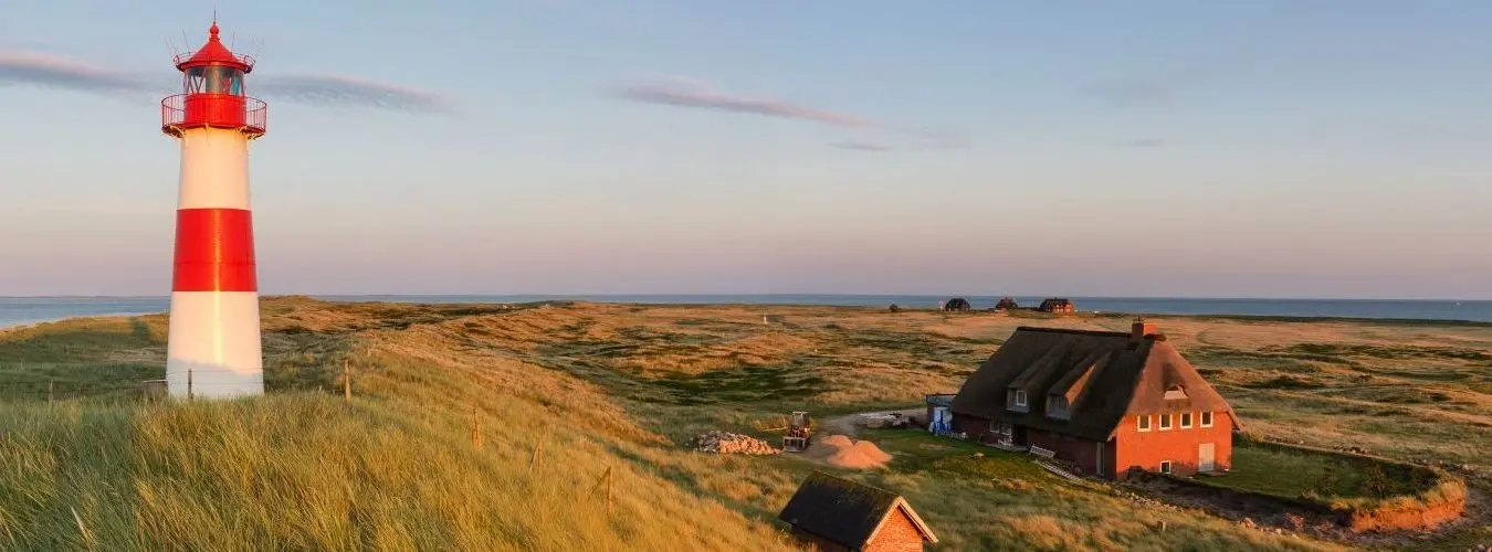 Reetdachhaus in malerischer Umgebung von Sylt